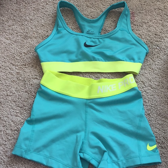 nike pro matching sets